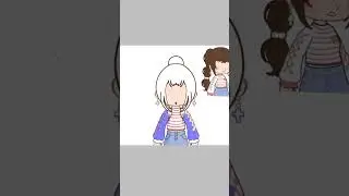 как повернуть персонажа лицом к себе💗🎀 