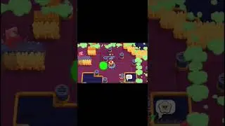 Бьёт он обычно не из далека, но очень редко промахивается 😎 #brawlstars #базз #шд