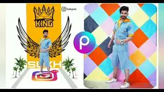 New Trending Crown King Photo Editing || Picsart Photo Editing-Freshi Art