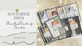 November 2024 SheetLoad of Cards | Grumpy Cat