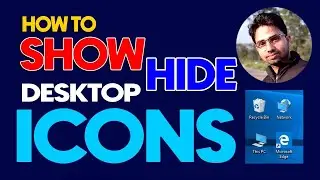 Desktop Icons Not Showing || Show/Hide Desktop Icons || Updated 2023