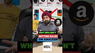 HRX Sales FAIL on Amazon? 😱 || #shorts #amazonfba