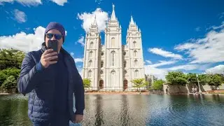 CATHOLIC Latino visits MORMON Vatican TEMPLE SQUARE #mormontemple #ldstemple #temple #TempleSquare