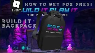 How to get the “Build It Backpack” on Roblox 2020!!!