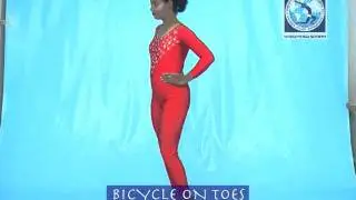 Bicycle on toes.avi