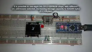 Arduino - Bitmap Images from I2C EEPROM to OLED 128x64 Display