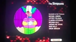 Fox Split Screen Credits From The Simpsons Part 13