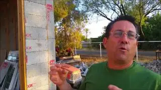 Earth Friendly Building Materials - Paul Saves Money using EF Block