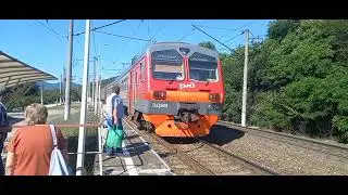 Утренняя поездка на электричке 1.07.2022