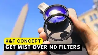 K&F Concept ND and black mist filter REVIEW for iPhone and Android smartphones