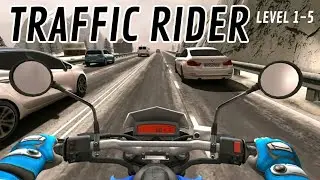 Traffic Rider | bike racing | level 1-5 #appgame