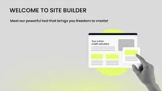 Neofin Site Builder for digital lending