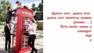 One Direction - Live While We're Young (Subtitulado al español)