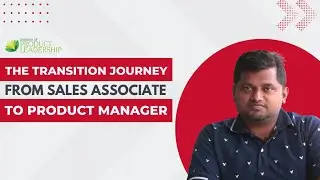 Transitioning from Sales to Product Management | Jayasaagar Chandrashekar