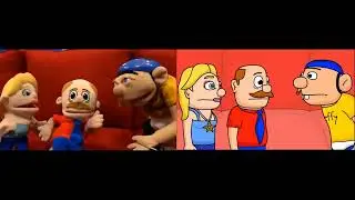 SML Movie: Jeffy's Daughter! [Original & Animation Side By Side] Fast Forward
