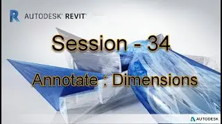#Revit Architecture Session 34|How to mark #dimensions |#Annotate  |#layout |Revit Archi|#bim