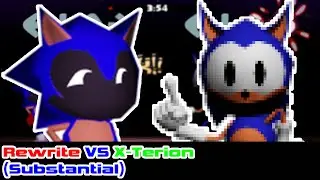 Rewrite VS X-Terion (Substantial) - Friday Night Funkin