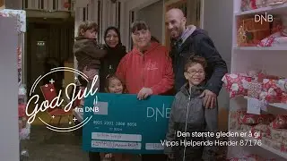 Den største gleden er å gi - Familien Alsaeed gir tilbake til Hjelpende Hender
