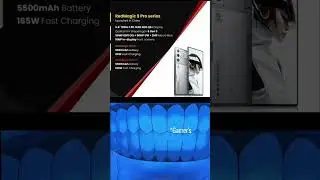 redmagic 9 pro series | gaming phone | 6500 Mah big battery | with snapdragon 8gen 3 😲🔥
