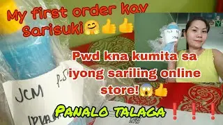 Unang order ko sa aking Online Store |SARISUKI store [ka suki add to cart na❗🛒