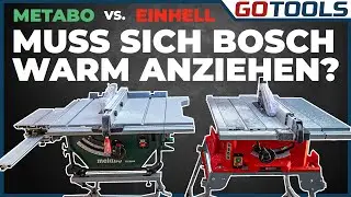 Revolution, the second? Table saws Metabo TS 254 M and Einhell TE-CC 250 UF | including raffle