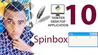 Tkinter 10 - Spinbox.