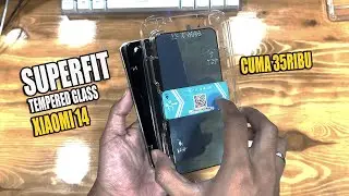 SUPERFIT TEMPERED GLASS XIAOMI 14 CUMA 35RIBU!!!