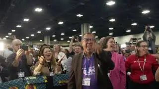 GC delegates, observers sing following vote on gay clergy