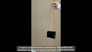 мини клатч черный