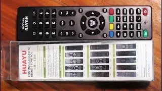 Lcd/Led tv remote setup easy method.