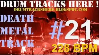 #21  DEATH METAL | DRUM TRACK 228 bpm