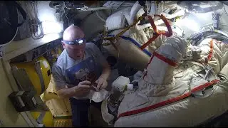 Repair of the Orlan Spacesuit on the ISS - Strengthening fixtures