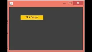 Tutorial GUI Java - Hover JButton Flat Design