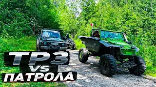 Nissan Patrol на 35-хт VS Заряженная КОТЛЕТА