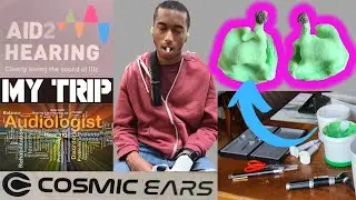 Vlog- Audiologist Appointment with Gisele of AID2HEARING | IEM's/In Ear Monitors | Impressions