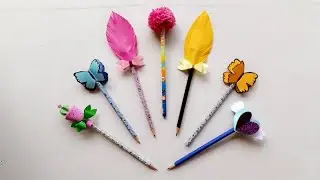 How to Decorate Pencil or Pen || DIY School Supplies 《Back to School Crafts》