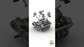 Engine V10 #lego #ironman #automobile #starwars #legomoc #legostarwars #robot #legosets #toys