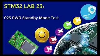 023 PWR Standby Mode (STM32CubeIDE STLink Debug STMSudio)