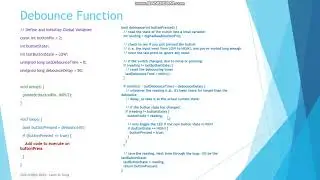 #2B Arduino Demo - Push Button Debounce Function