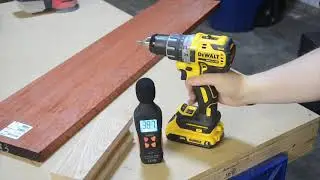 Decibel Test - DeWalt DCD791B Drill/Driver