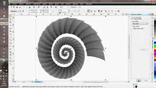 Tutorial for Corel Draw - Logo Cephalopod (Czech Comment)