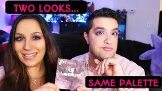 All Amethyst Palette | COLLAB GAME! @thatdudeinmakeup