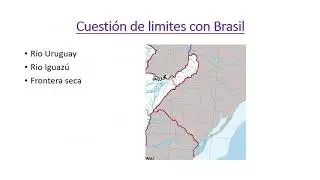 Conformación del territorio argentino.