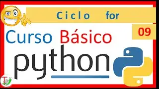 🚀 Ciclo FOR en PYTHON 🐍 - BUCLE for python -  Tutorial Python #09 👌
