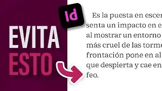 Evitar lineas viudas en InDesign (PRO)
