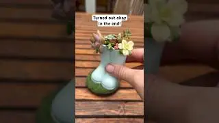 Definitely wasn’t the most relaxing activity 😅 but we got there in the end! #plantcare #succulents