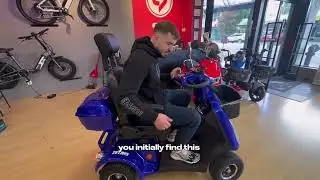 GIO Tetris Pro 4-Wheeled Mobility Scooter | Full Review & Features (2024)
