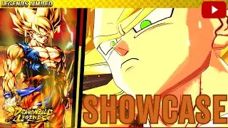 This guy is really strong!! SHOWCASE do Goku ssj LF - DRAGON BALL LEGENDS