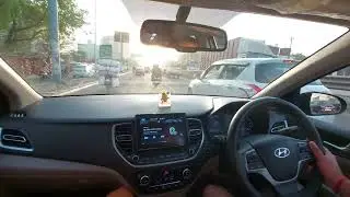 Made In India song 🔥 || Original Sound System || Verna Sx Driving
