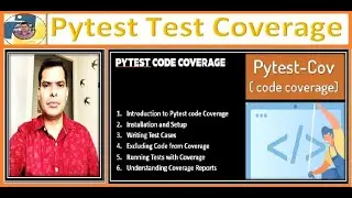 47. Pytest code coverage | pytest-cov | coverage on tests| html report | installation | Rajiv